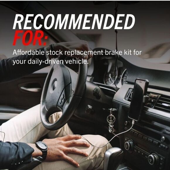 NWT PowerStop JBR1120 Front Brake Rotor For Toyota Tacoma 2005-2015 - Picture 3 of 7